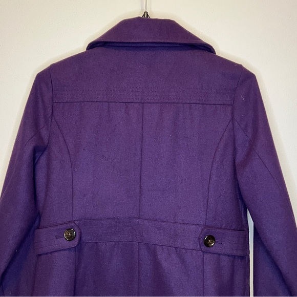Relativity Women's Deep Purple Peacoat - Picture 14 of 15
